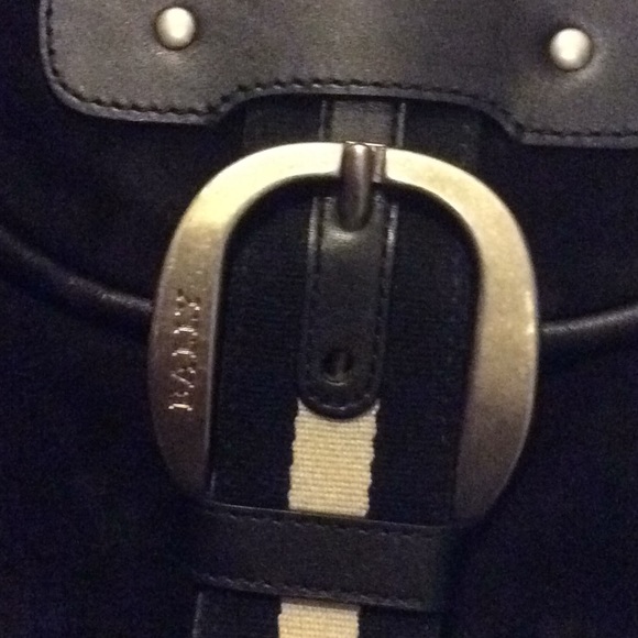 Bally velvet leather shoulder bag - Picture 2 of 8